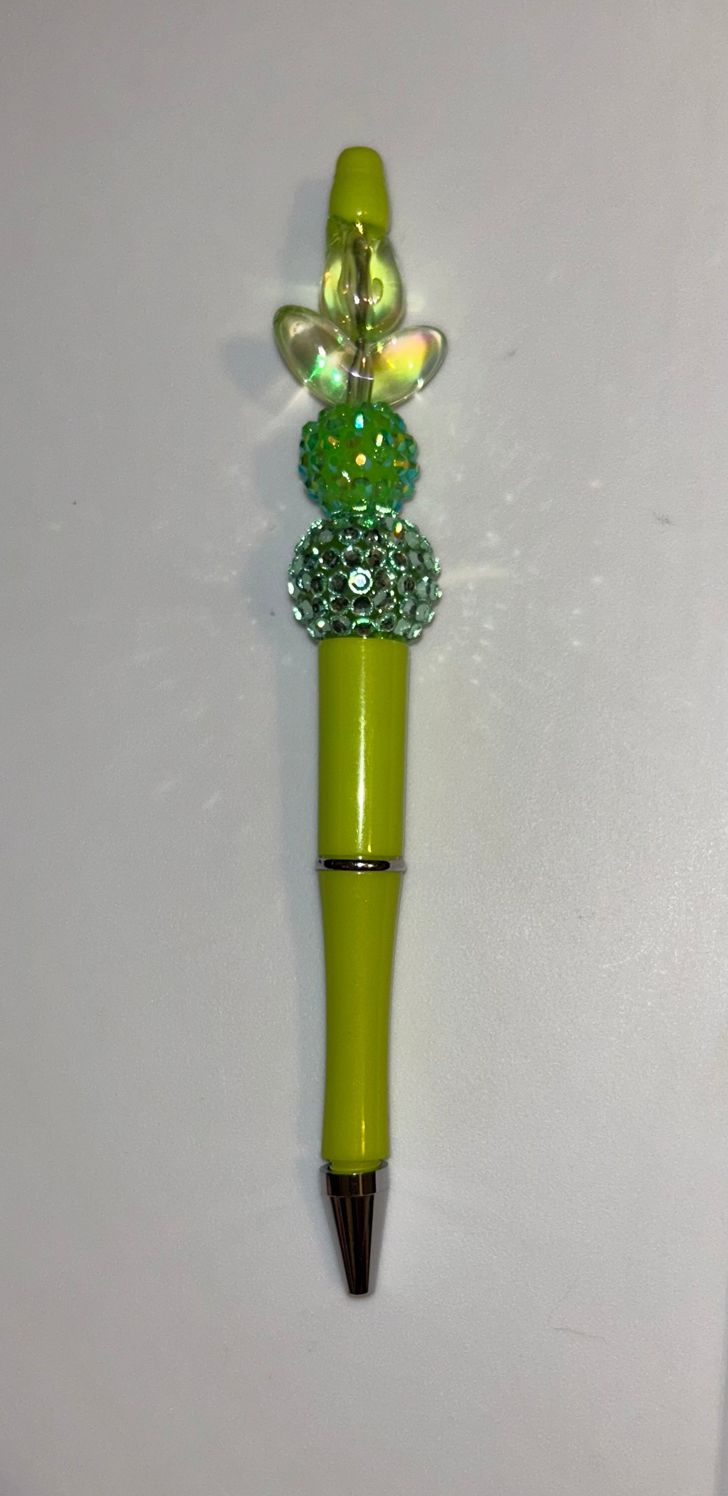 Green Tulip Lime Green Pen