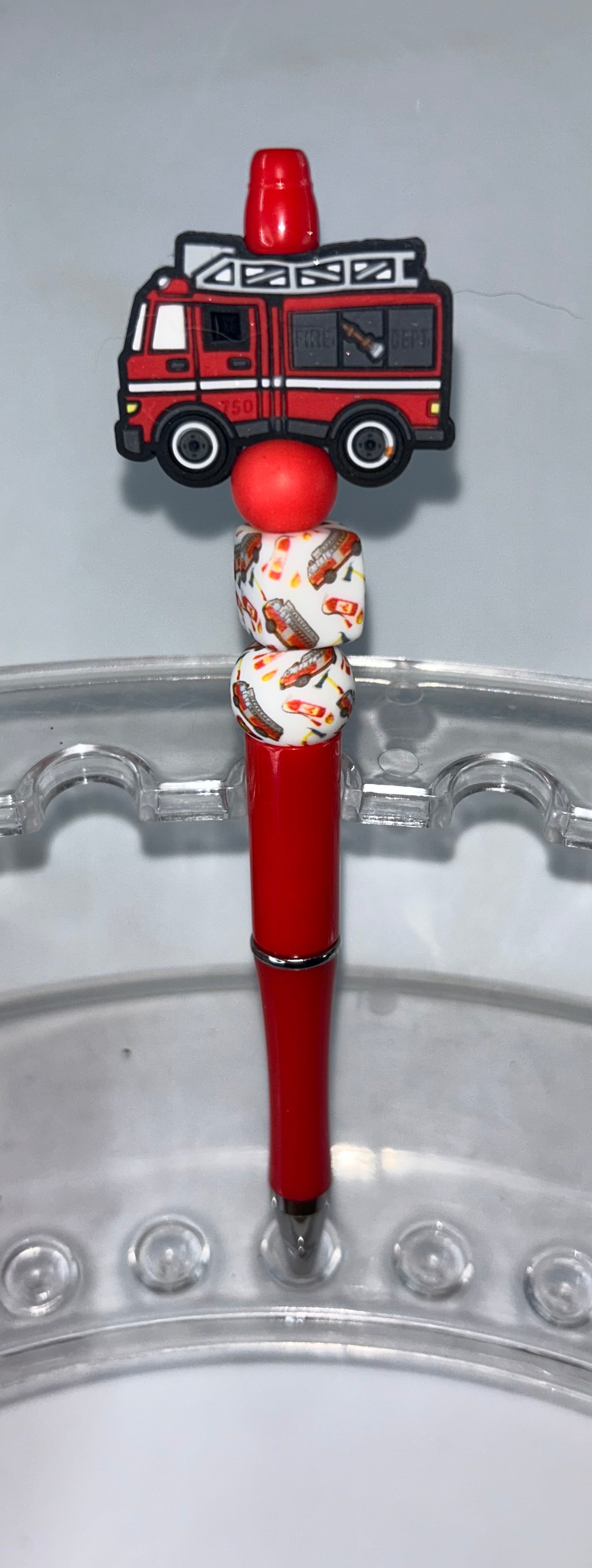 Fire Truck Red Pen