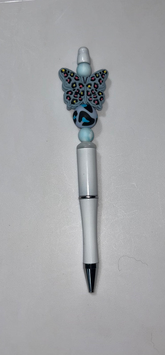 Butterfly White Pen