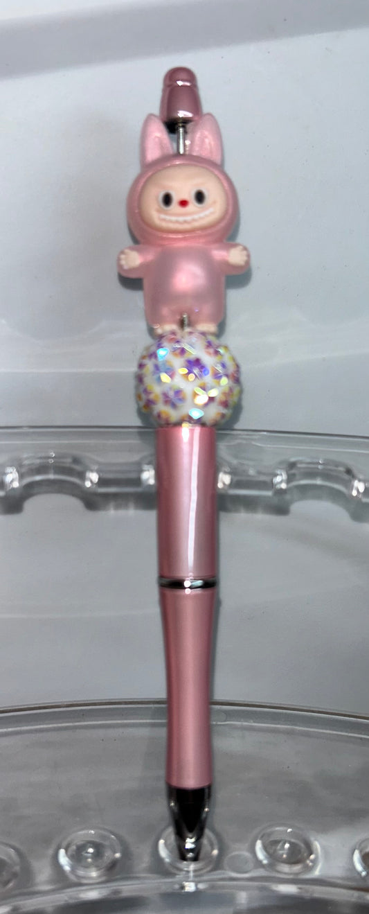 Pink Labubu Pink Pen