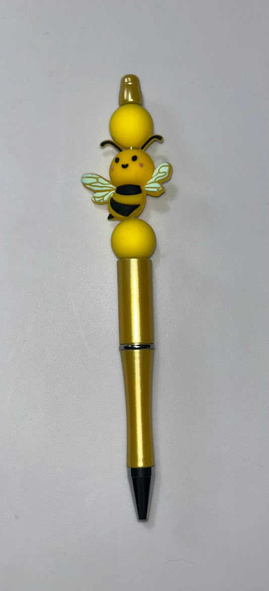 Bee Shiny Yellow Pen