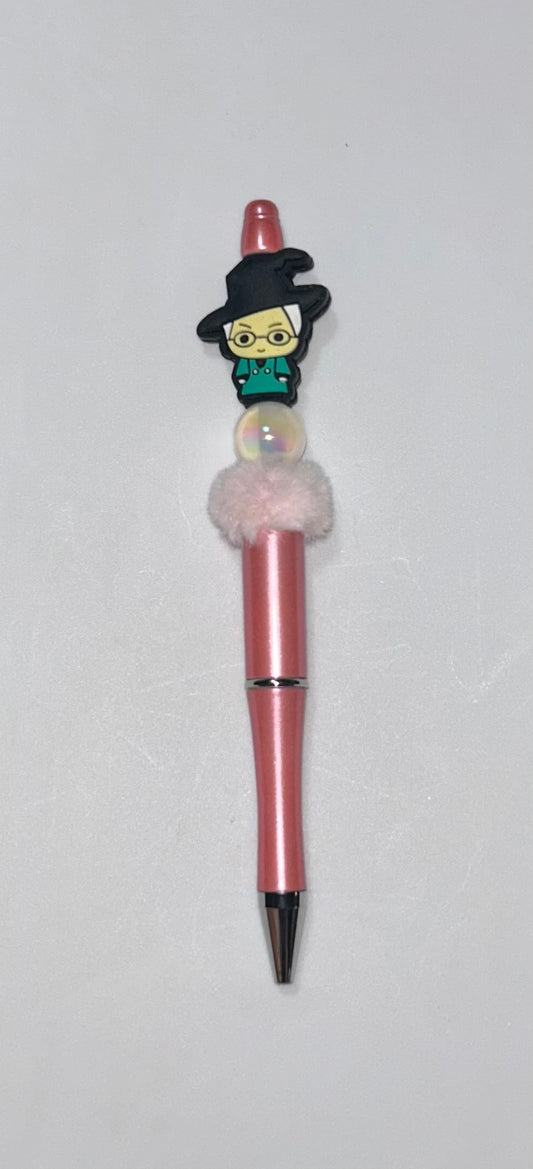 Harry Potter Witch Pink Pen