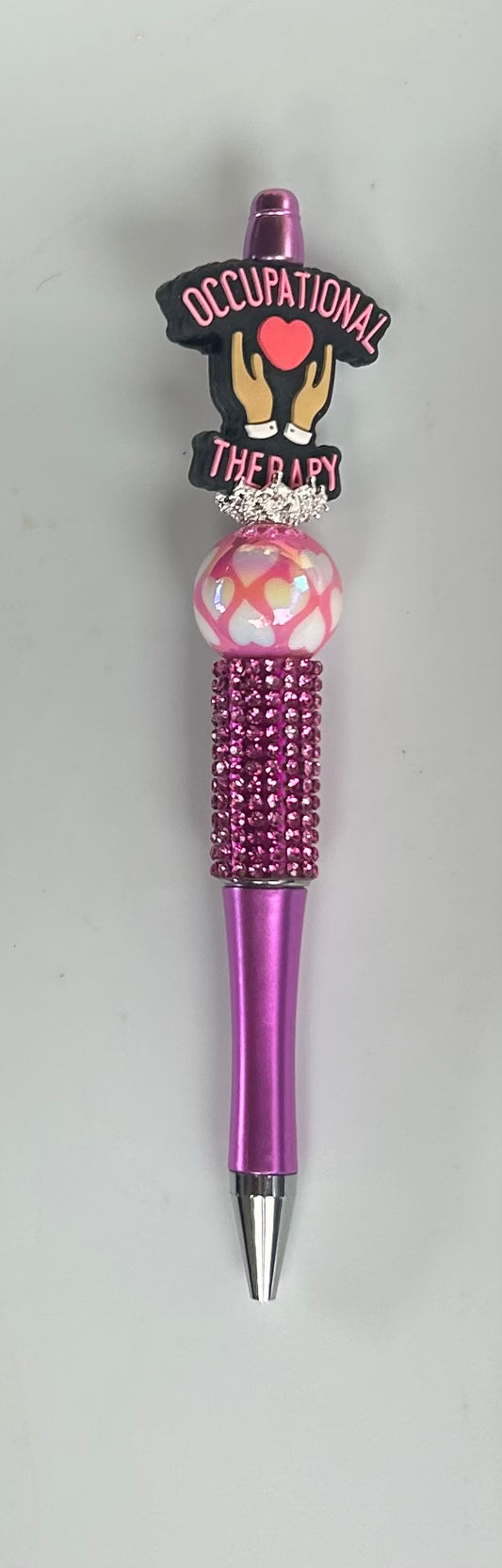 Occupational Therapy Shiny Pink Bling Pen