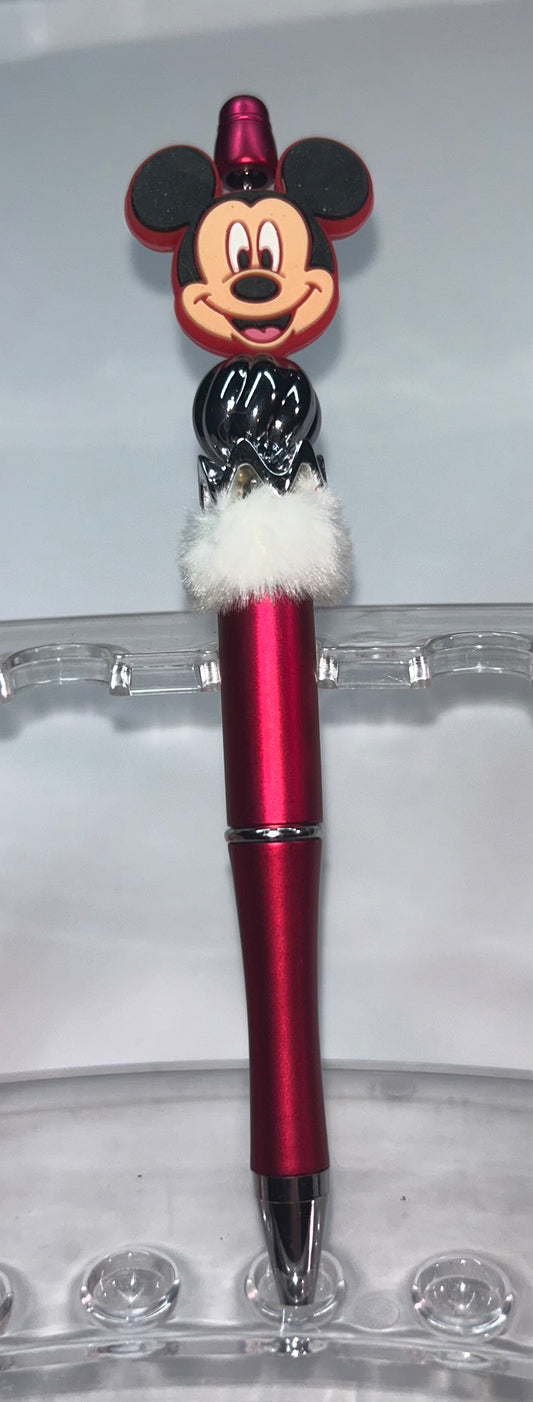 Mickey Head Red Pen