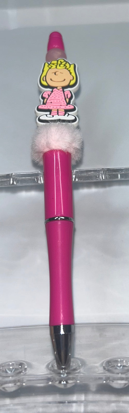 Sally Brown Pink Pen
