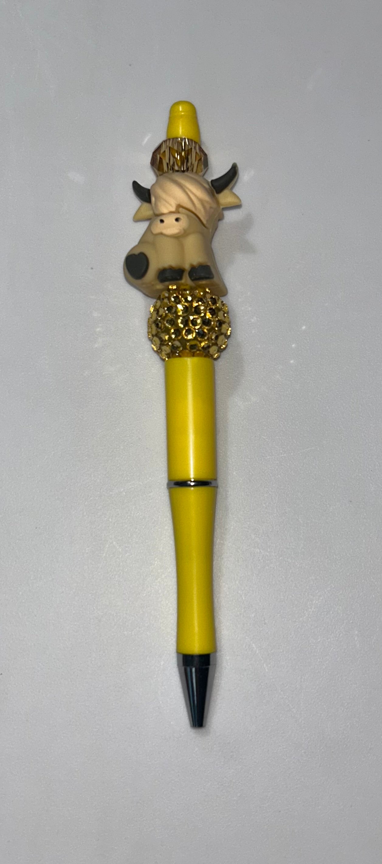 Highland Cow Yellow Pen