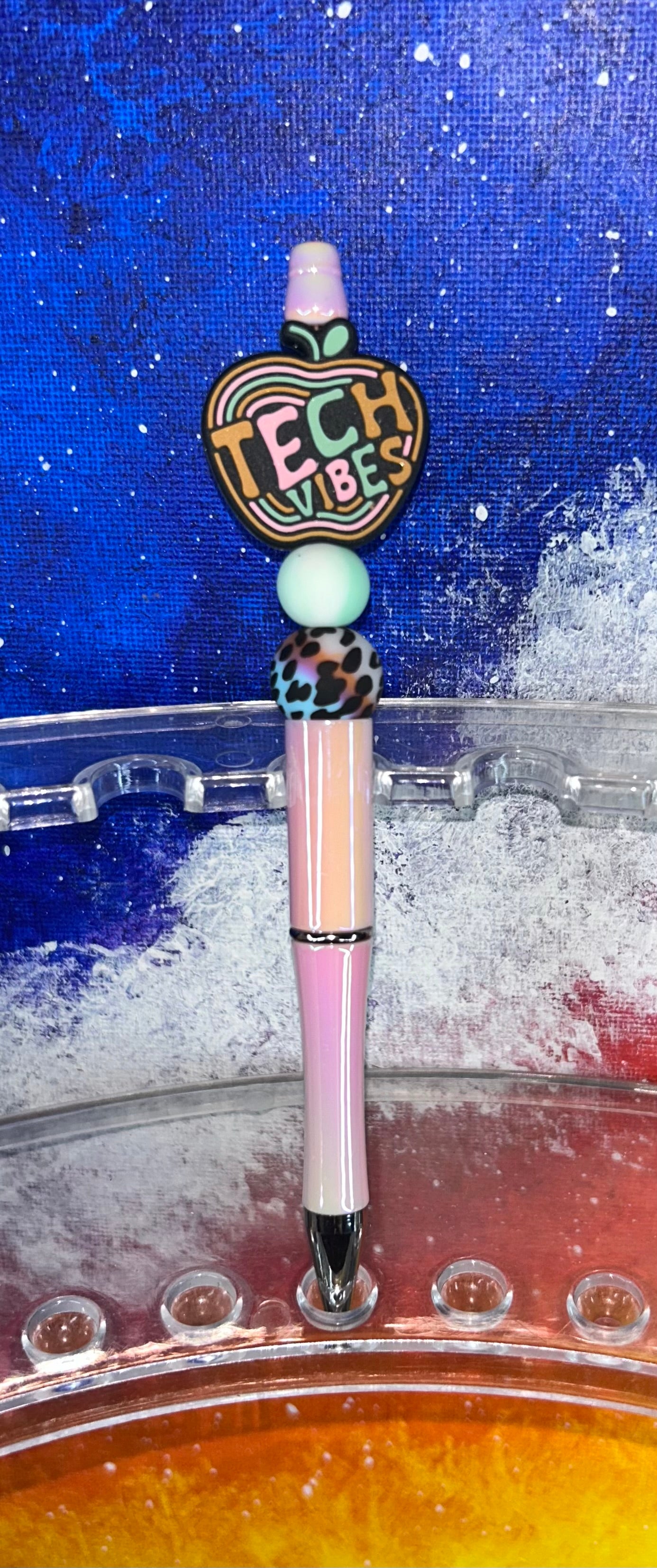 Tech Vibes Pearl Pink Pen