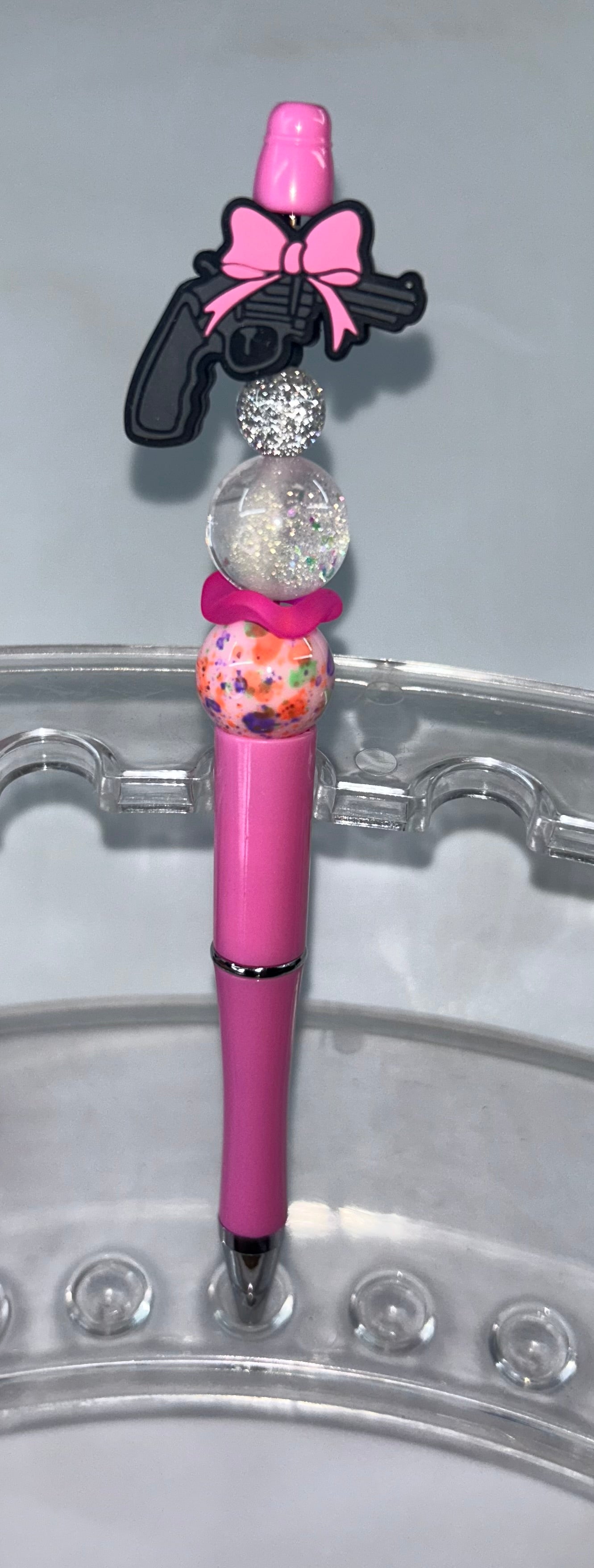 Pistol Pink Pen