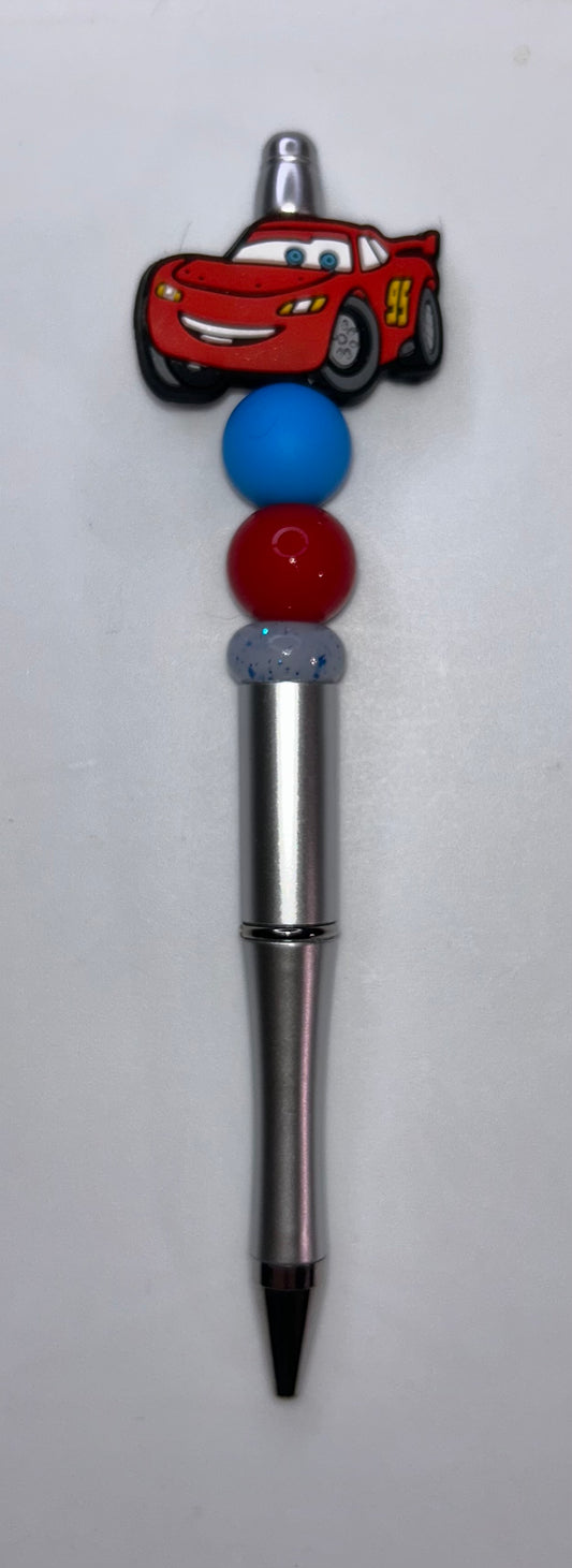 Lightning McQueen Silver Pen