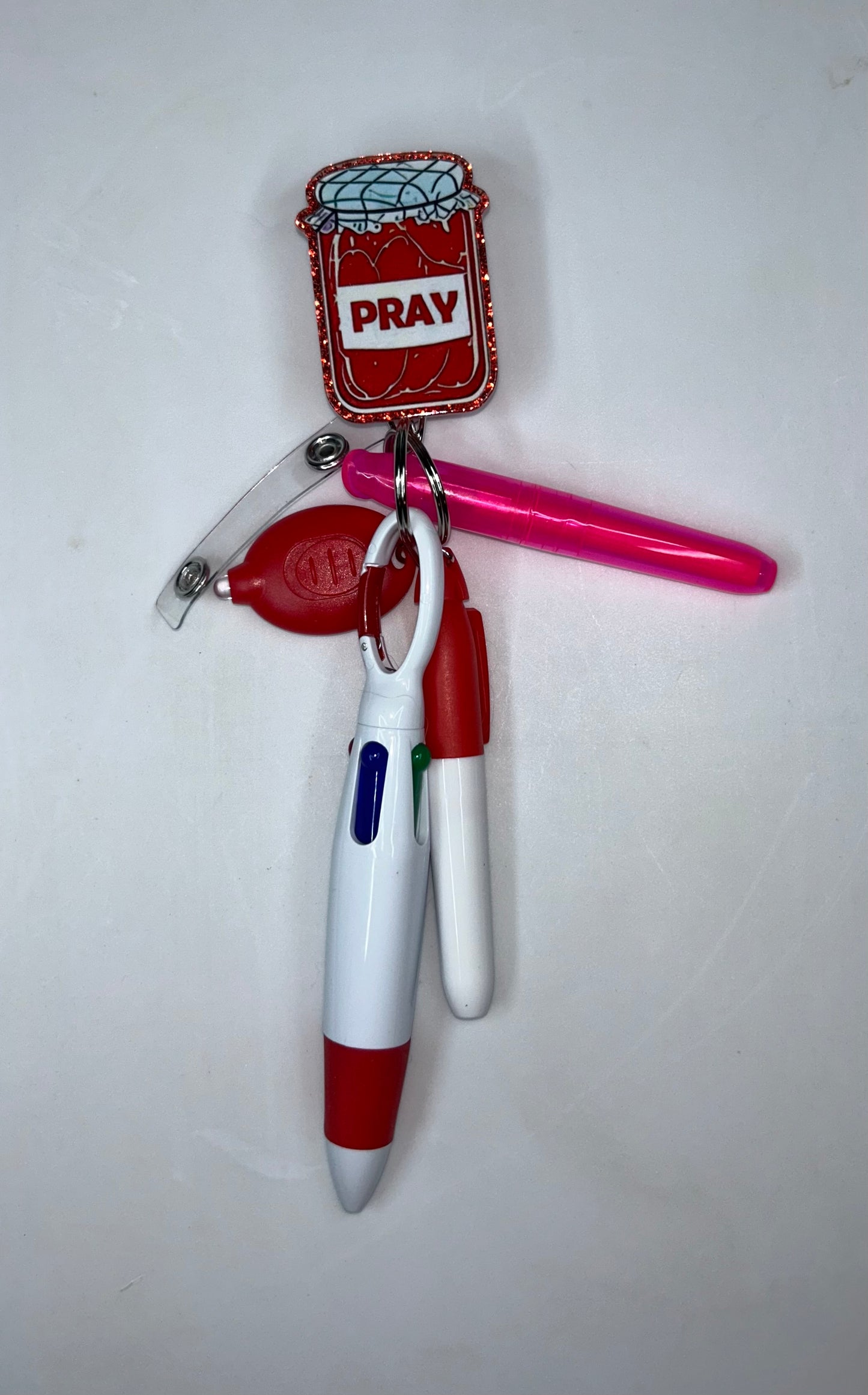 Pray Badge Reel Set