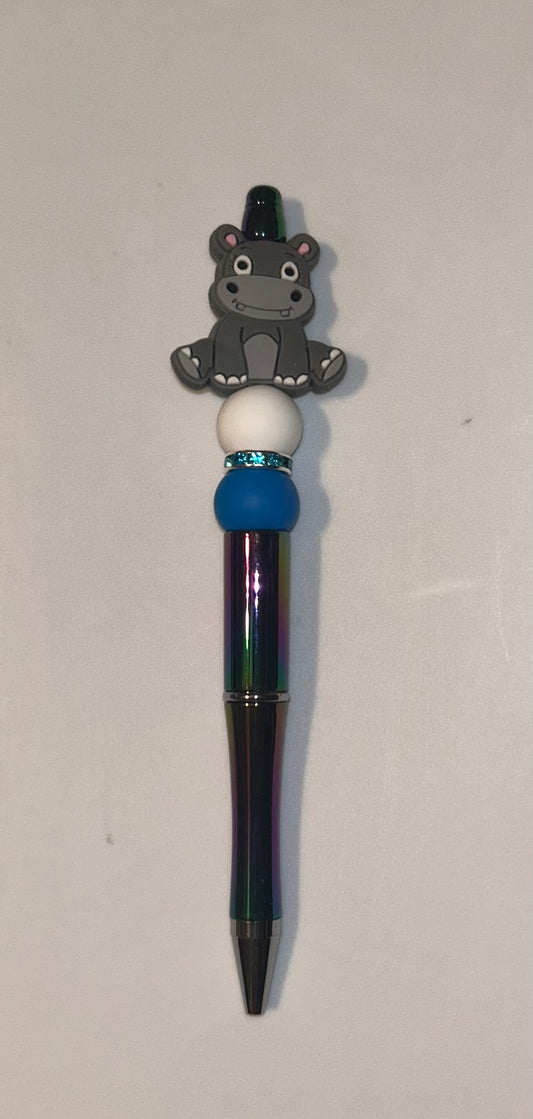 Hippo Metallic Pen