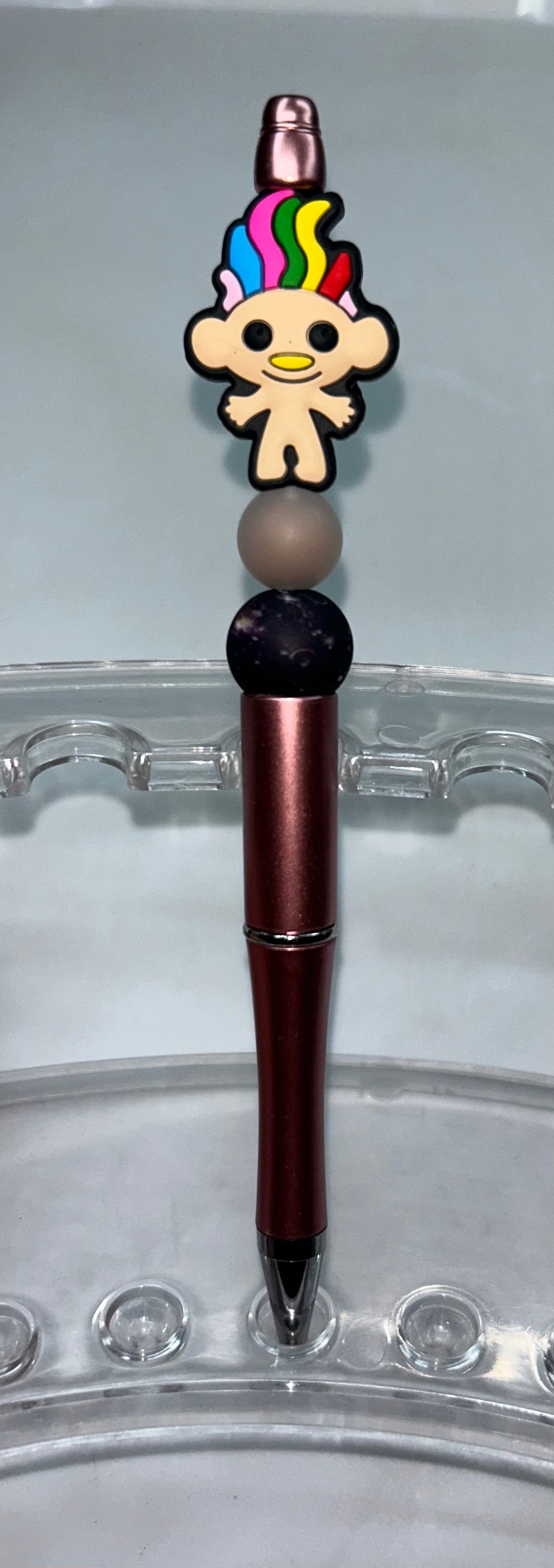 Troll Burgandy Pen