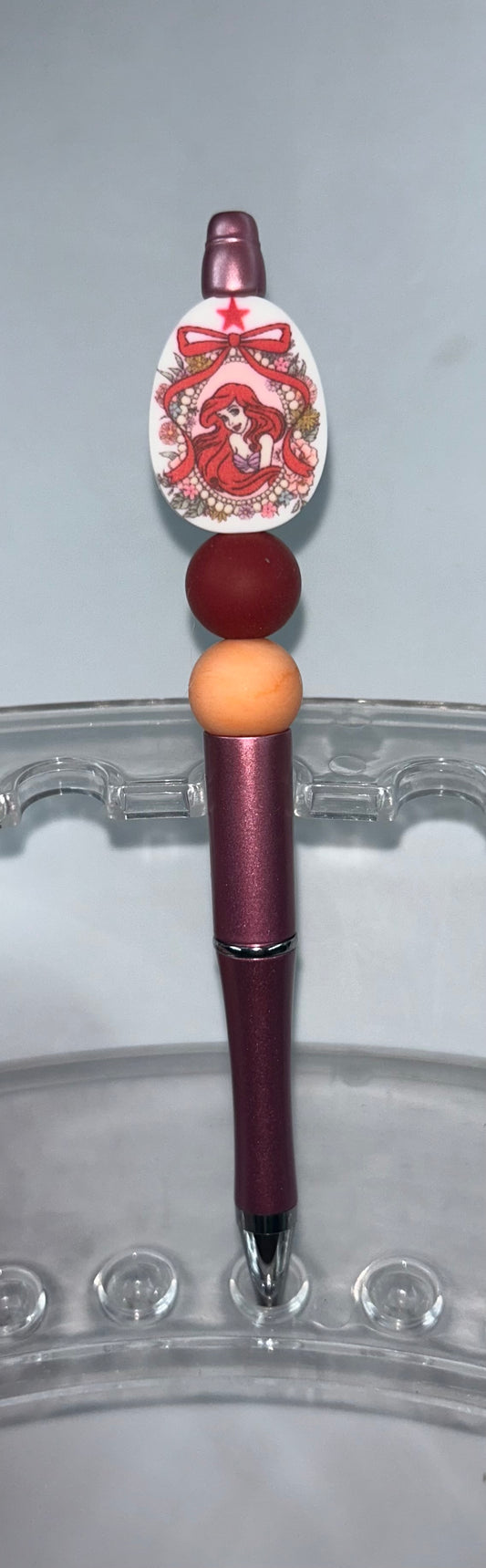 Ariel Burgandy Pen