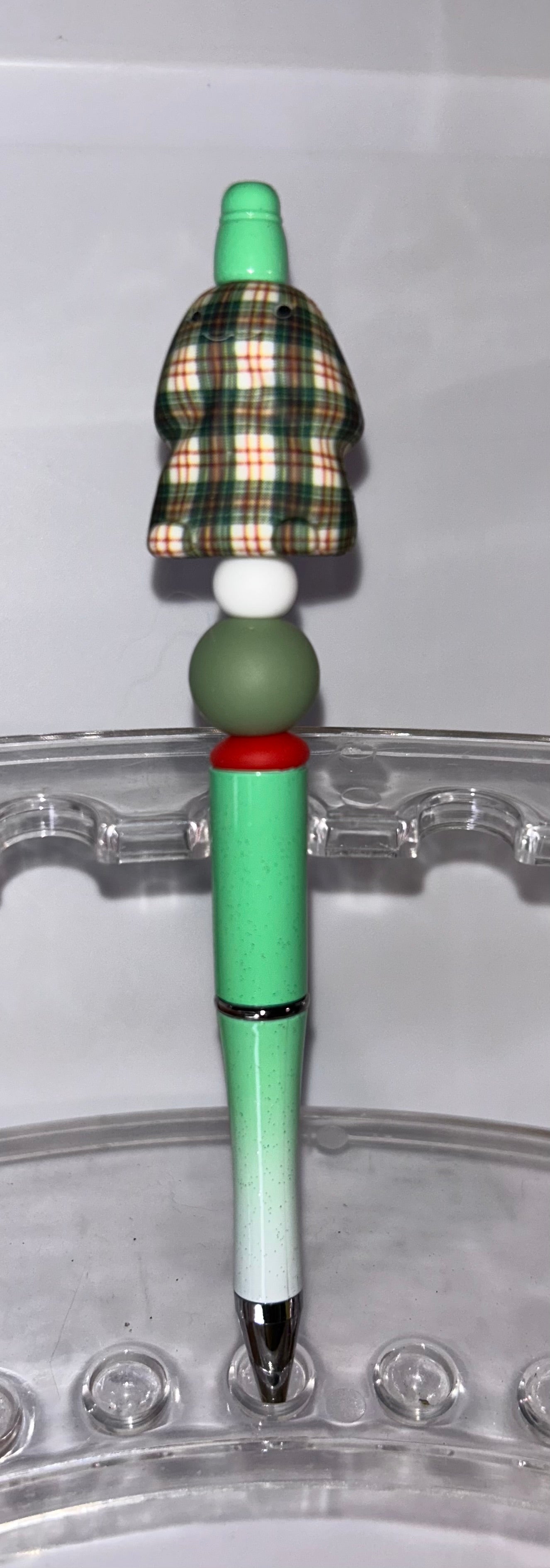 Plaid Richard Green Ombre' Pen