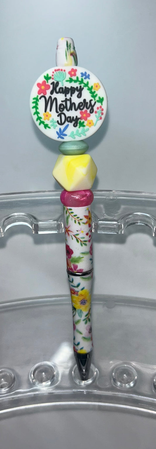 Happy Mother's Day Floral Pen