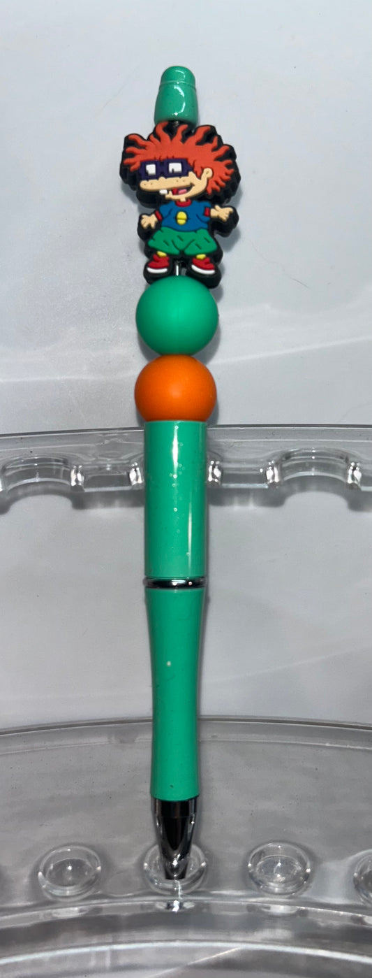 Chucky Finster Rugrats Green Pen