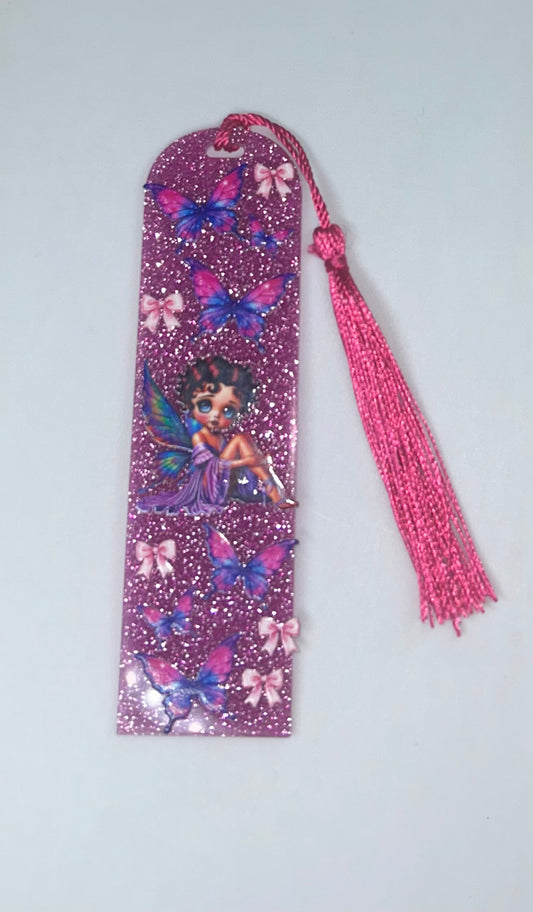 Betty Boop Butterfly Book Mark