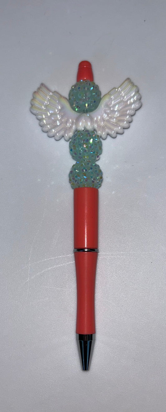 Orange Wings Pen