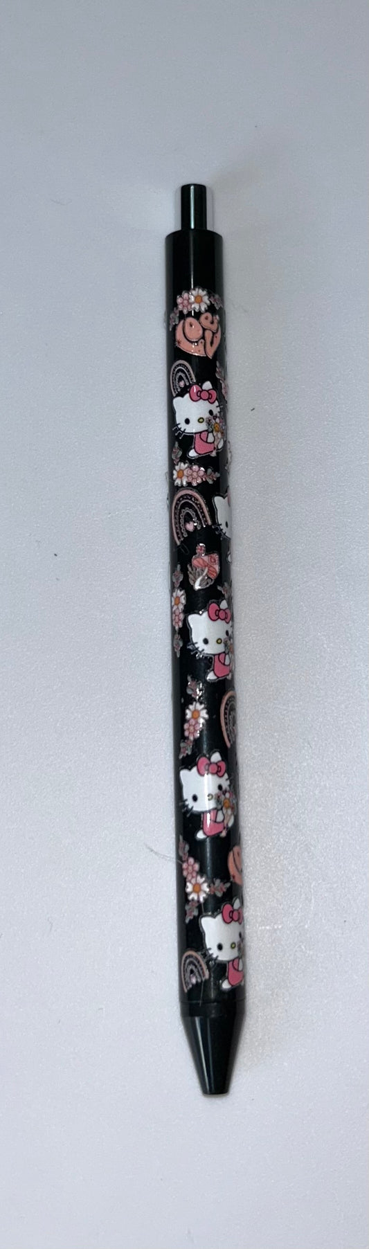 Hello Kitty Wrapped Black Pen