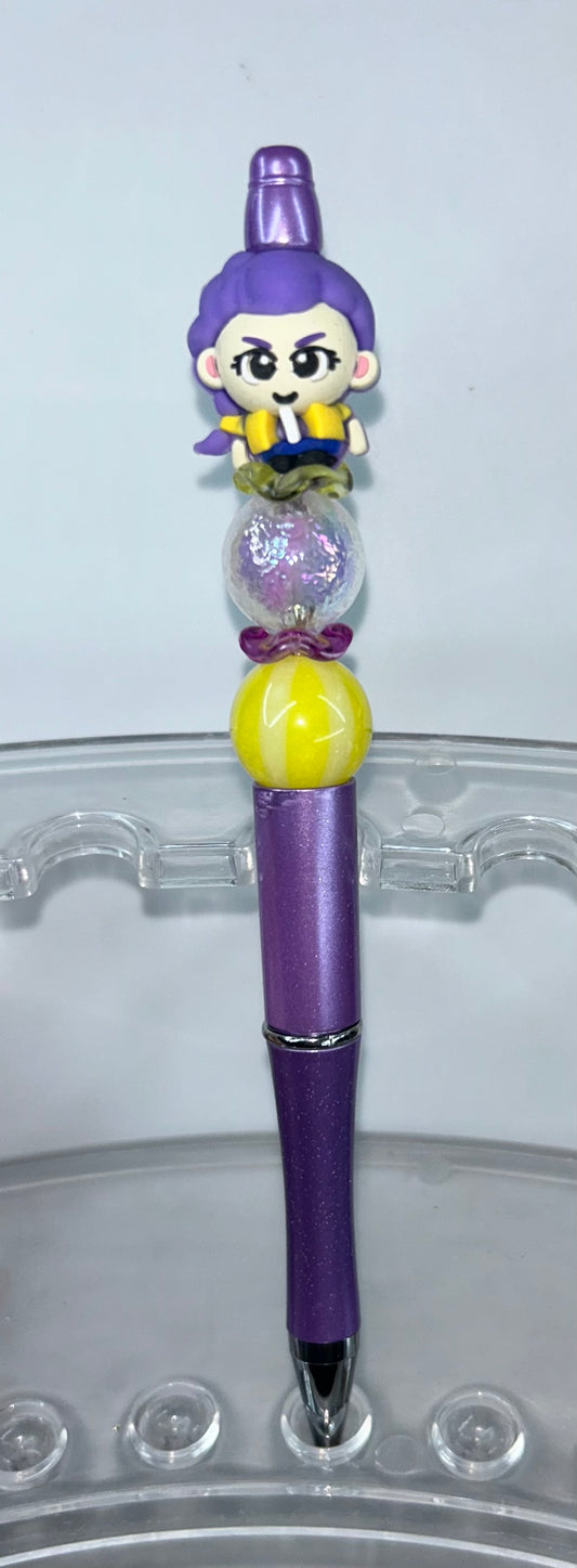 K-Pop Demon Purple Pen