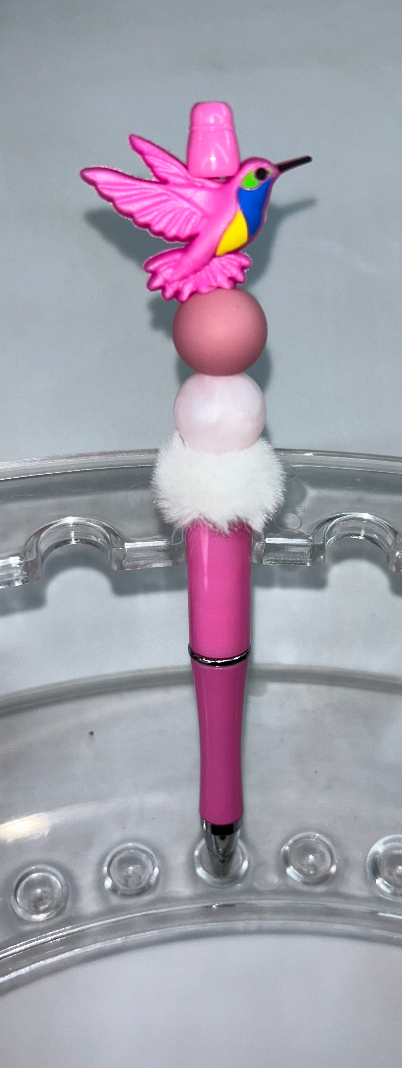 Pink Hummingbird Pink Pen