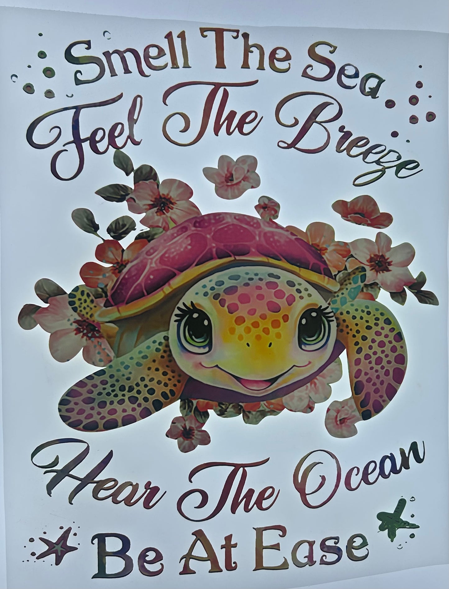 Smell The Sea Feel The Breeze Hear The Ocean Be At Ease