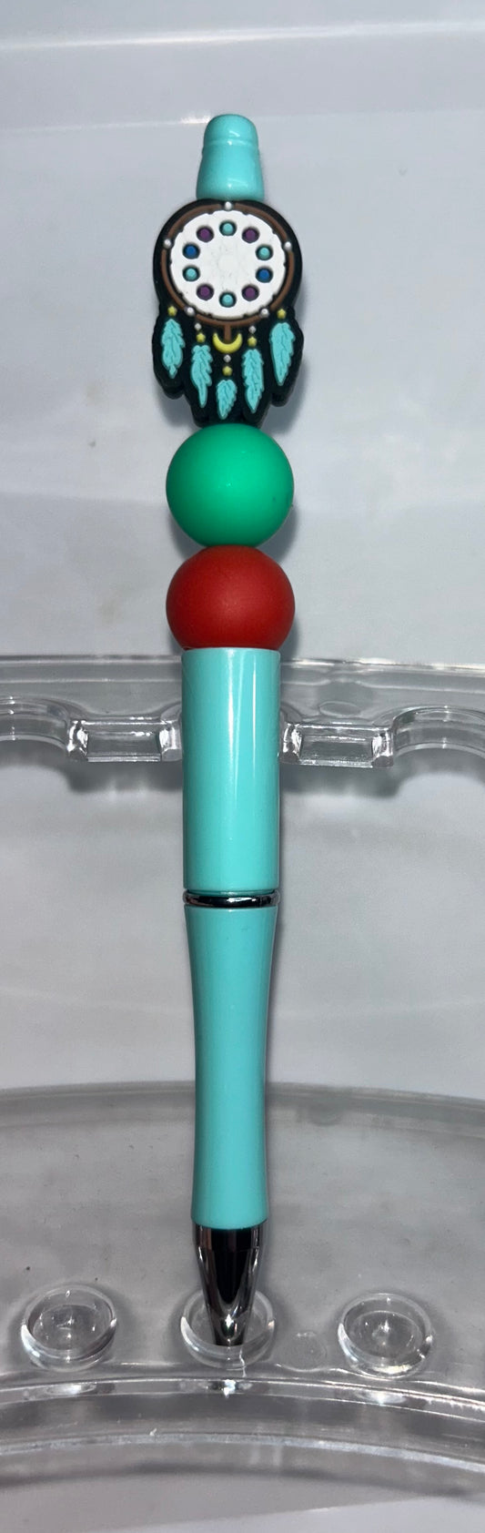 Dream Catcher Teal Pen