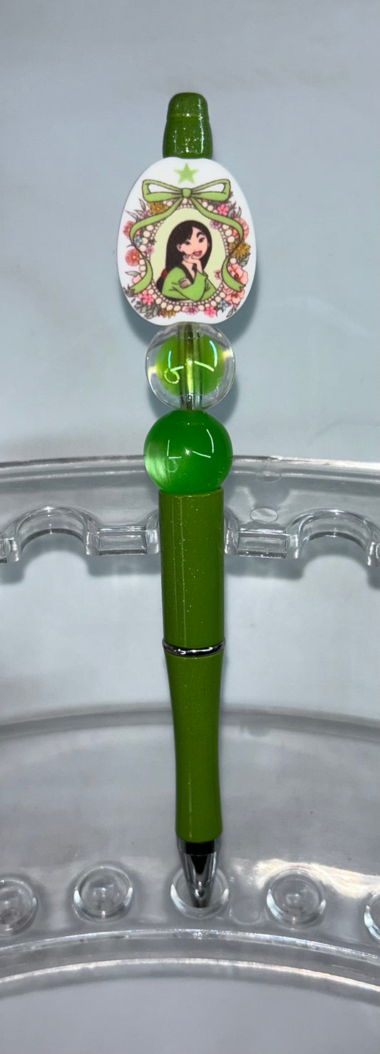 Mulan Green Pen