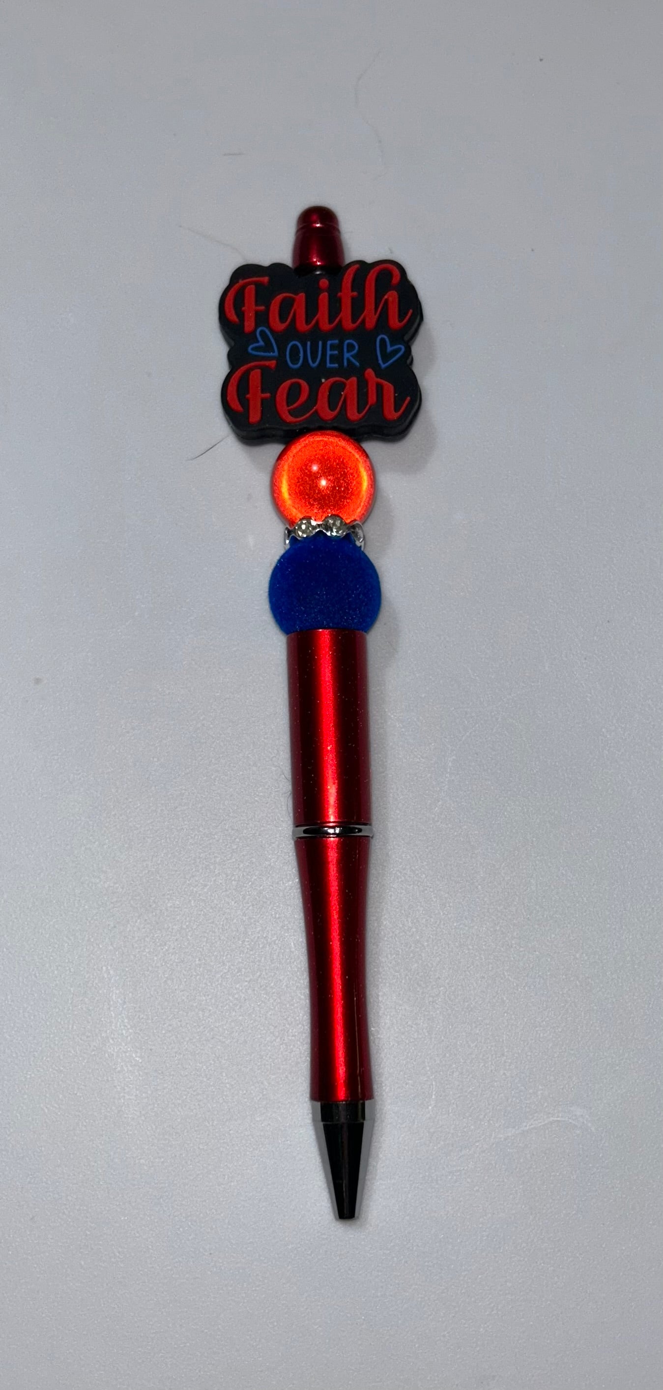 Faith Over Fear Red Pen