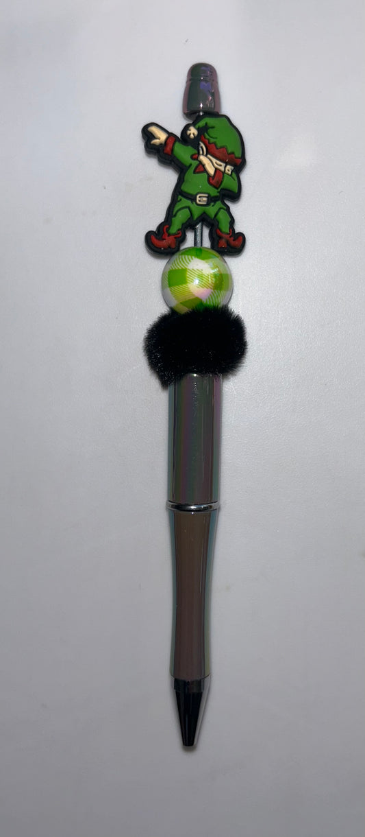 Elf Dancing Gray Metallic Pen