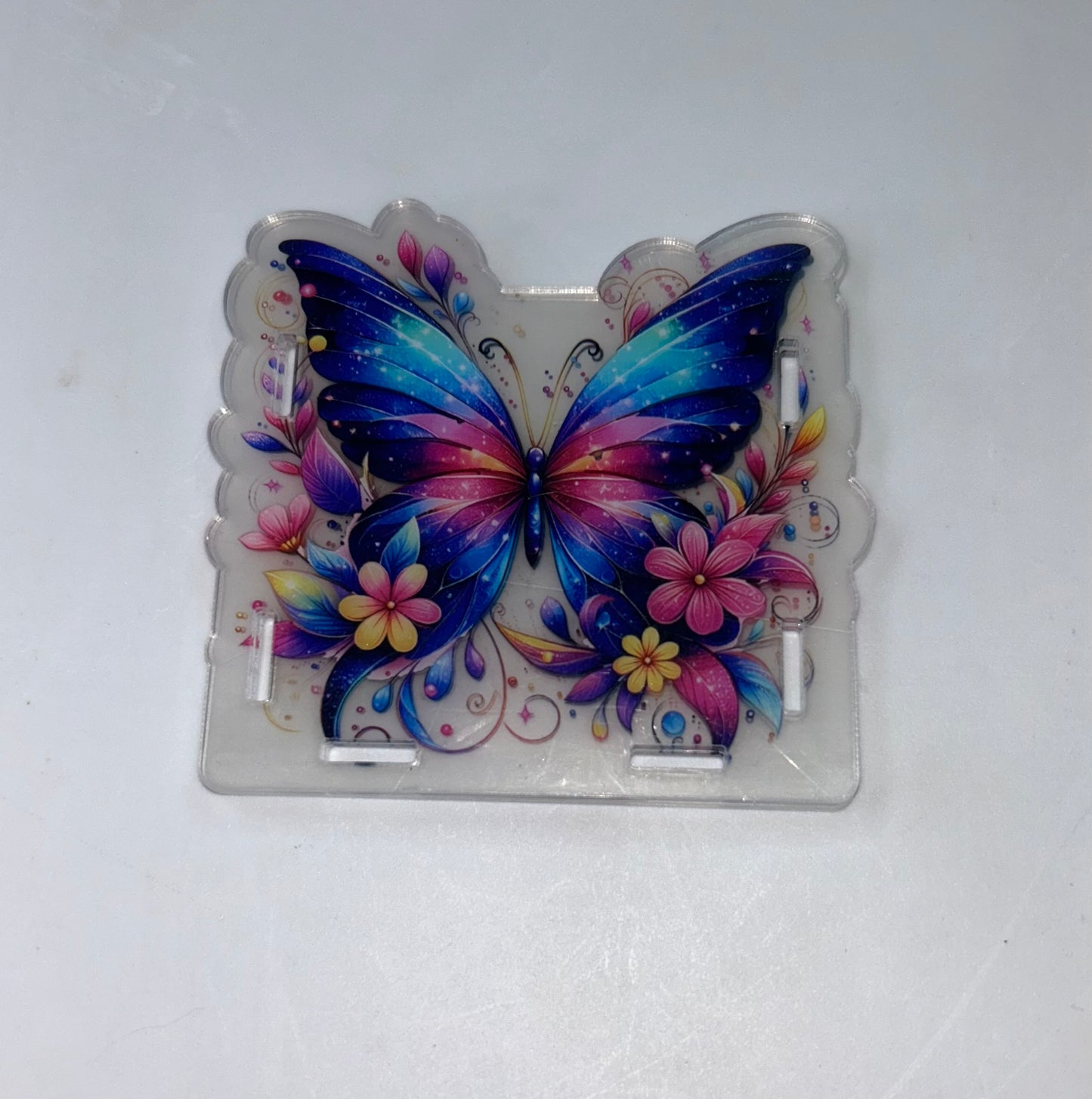 Blue Butterfly Pen Holder