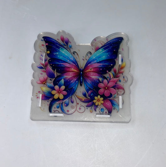 Blue Butterfly Pen Holder