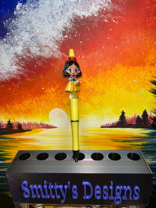 Snow White Yellow Pen