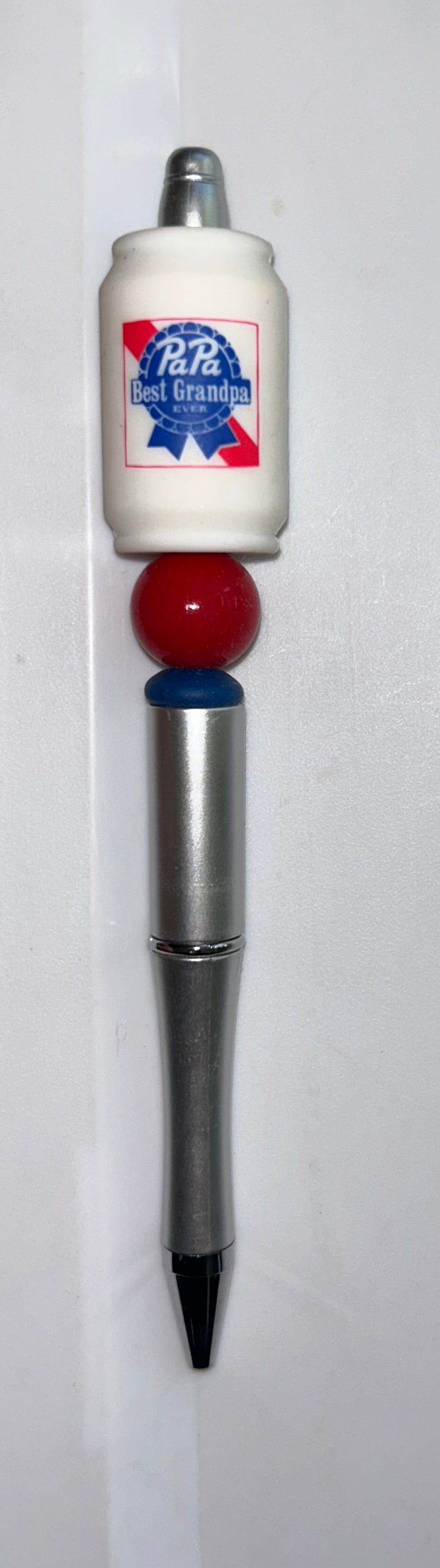 Best Grandpa Can Silver Pen