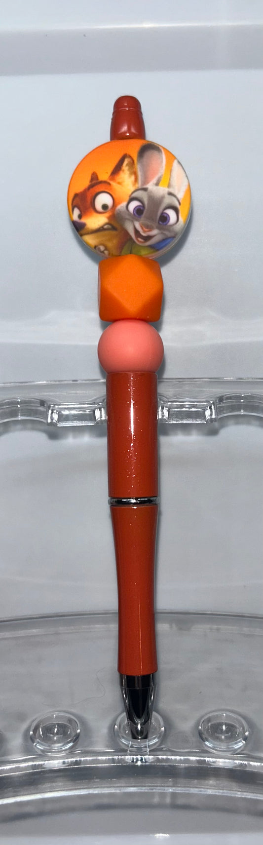 Zootopia Judy and Nick Orange Pen
