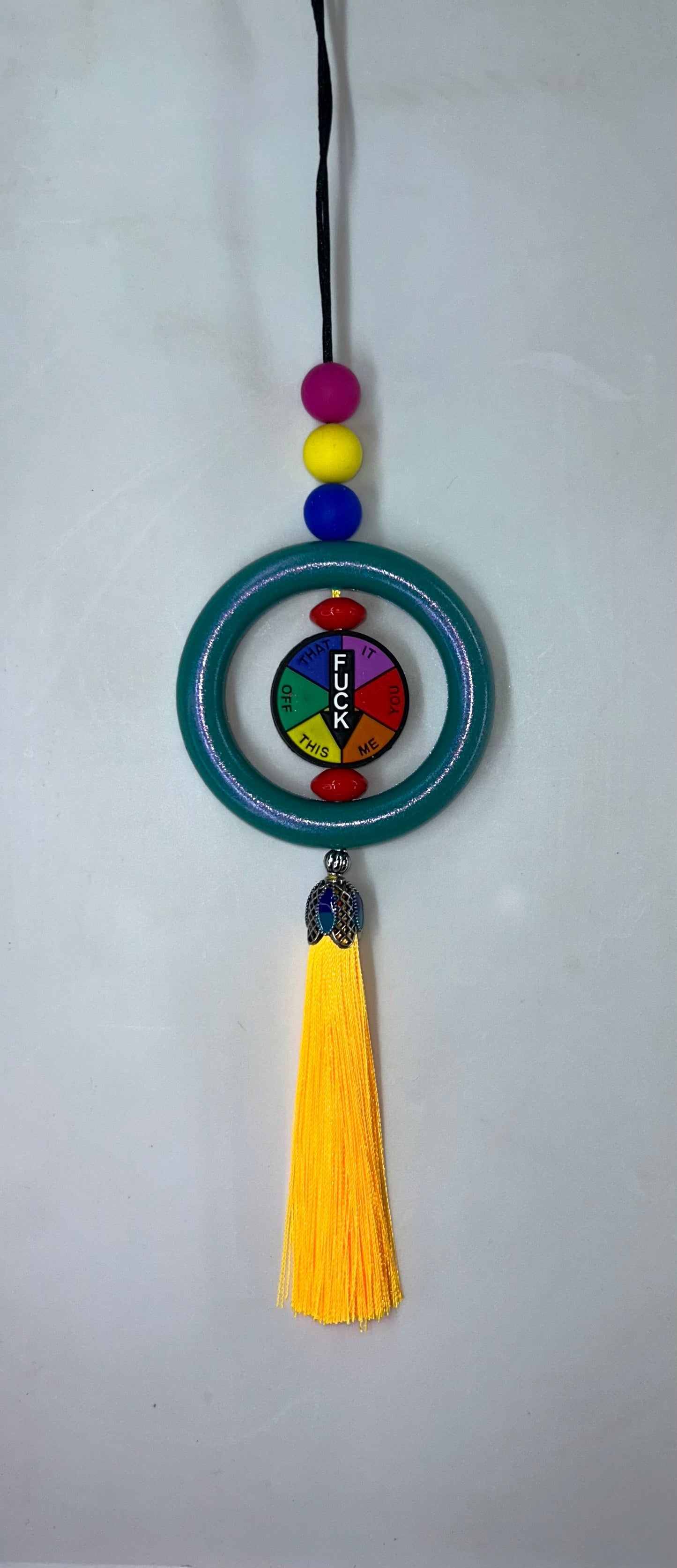 F!@# Rainbow Car Charm