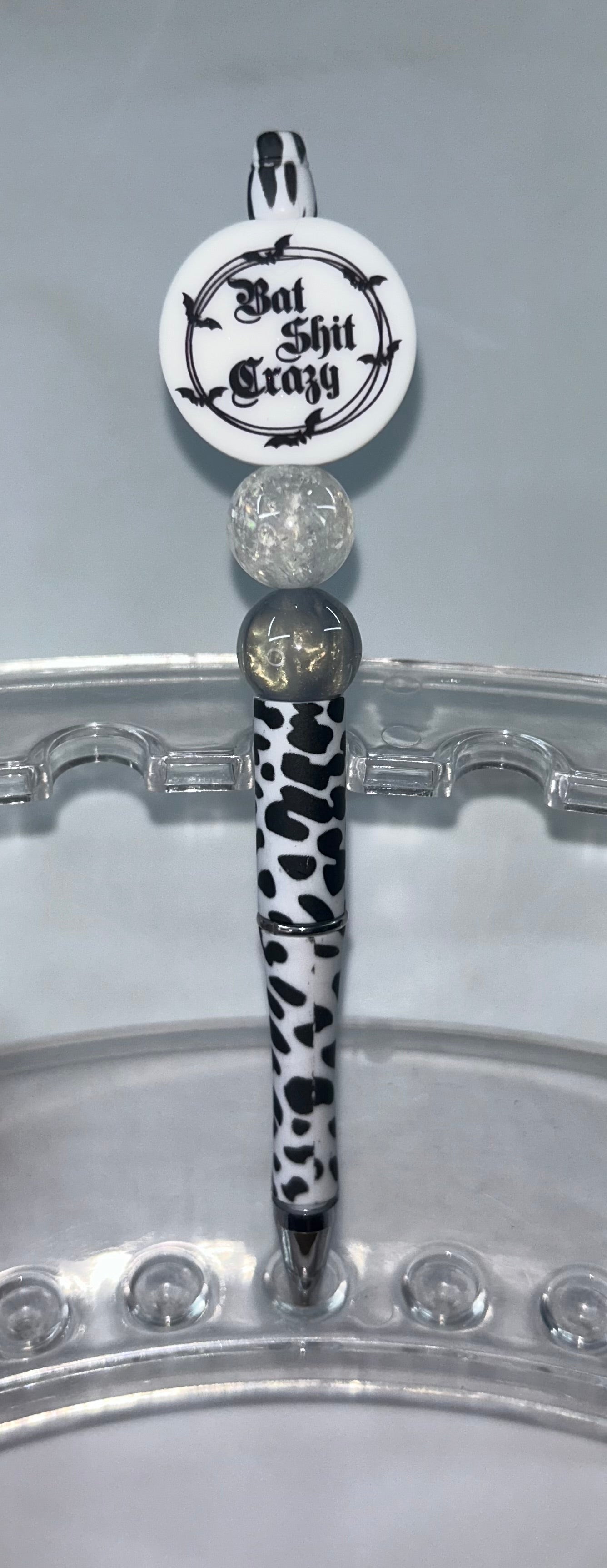Bat Sh!t Crazy Cow Print Pen