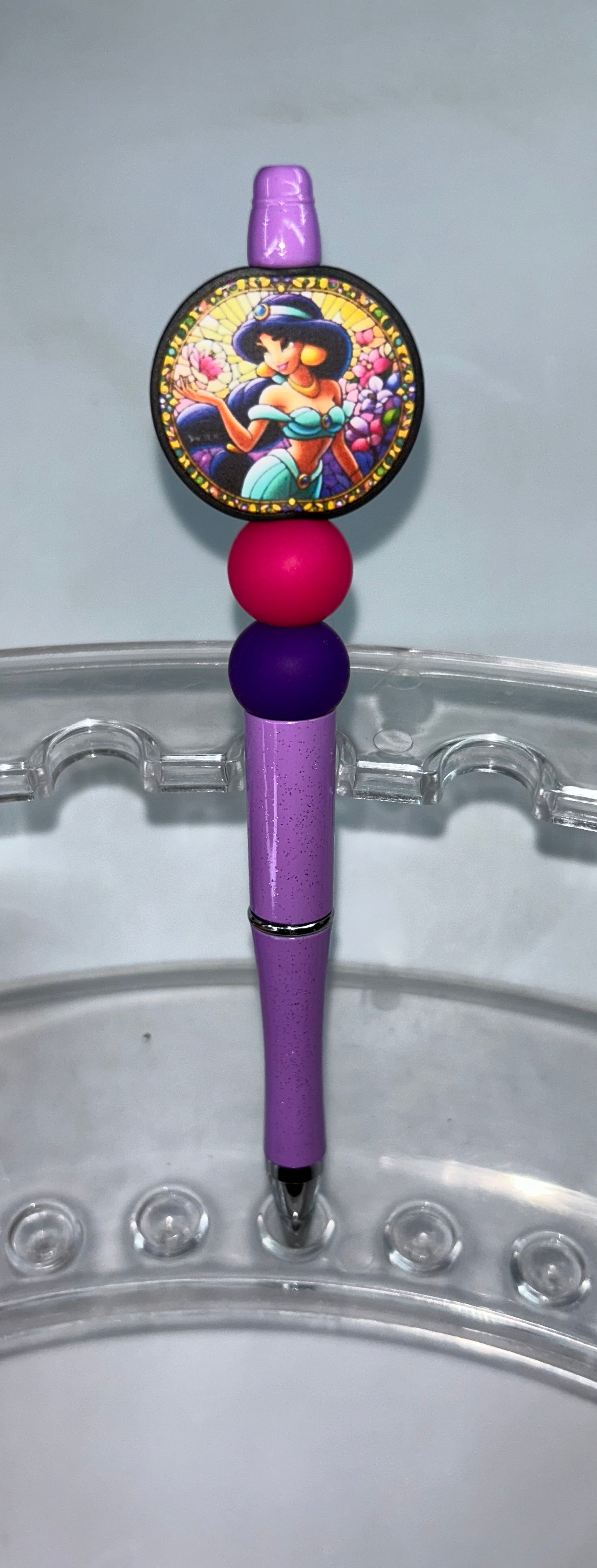 Princess Jasmine Purple Pen