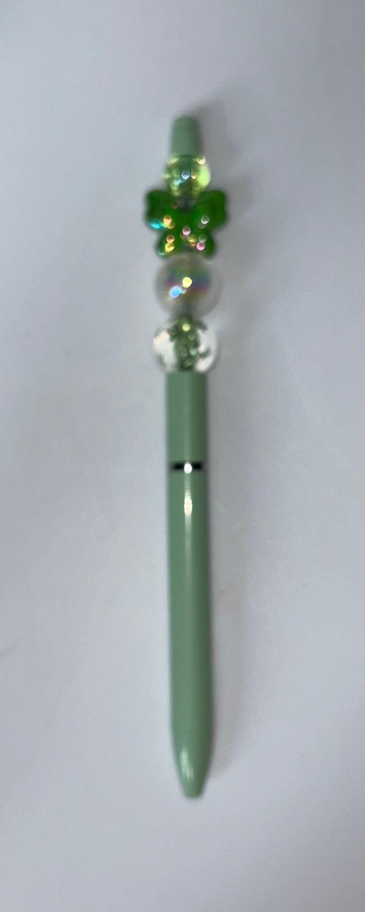 Green Bow Green Pen