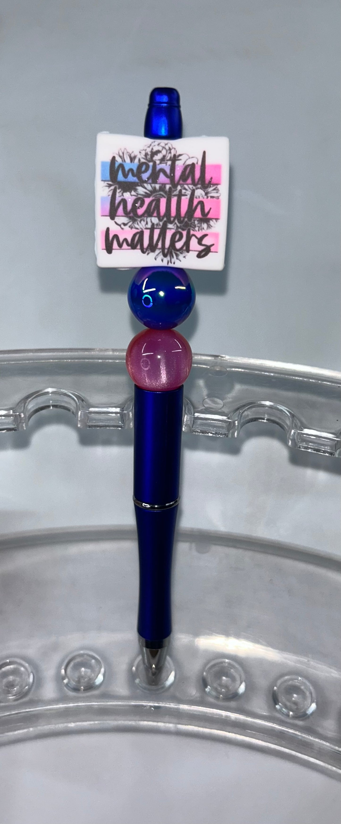 Mental Health Matters Blue Pen
