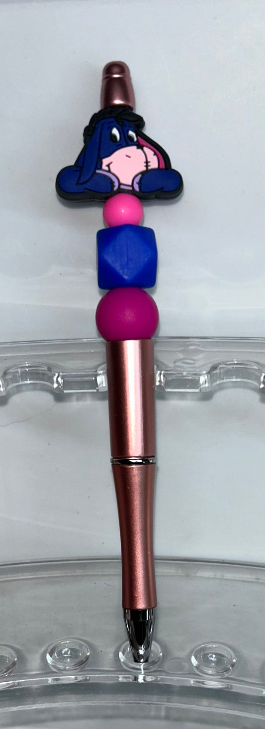 Eeyore Head Rose Pen