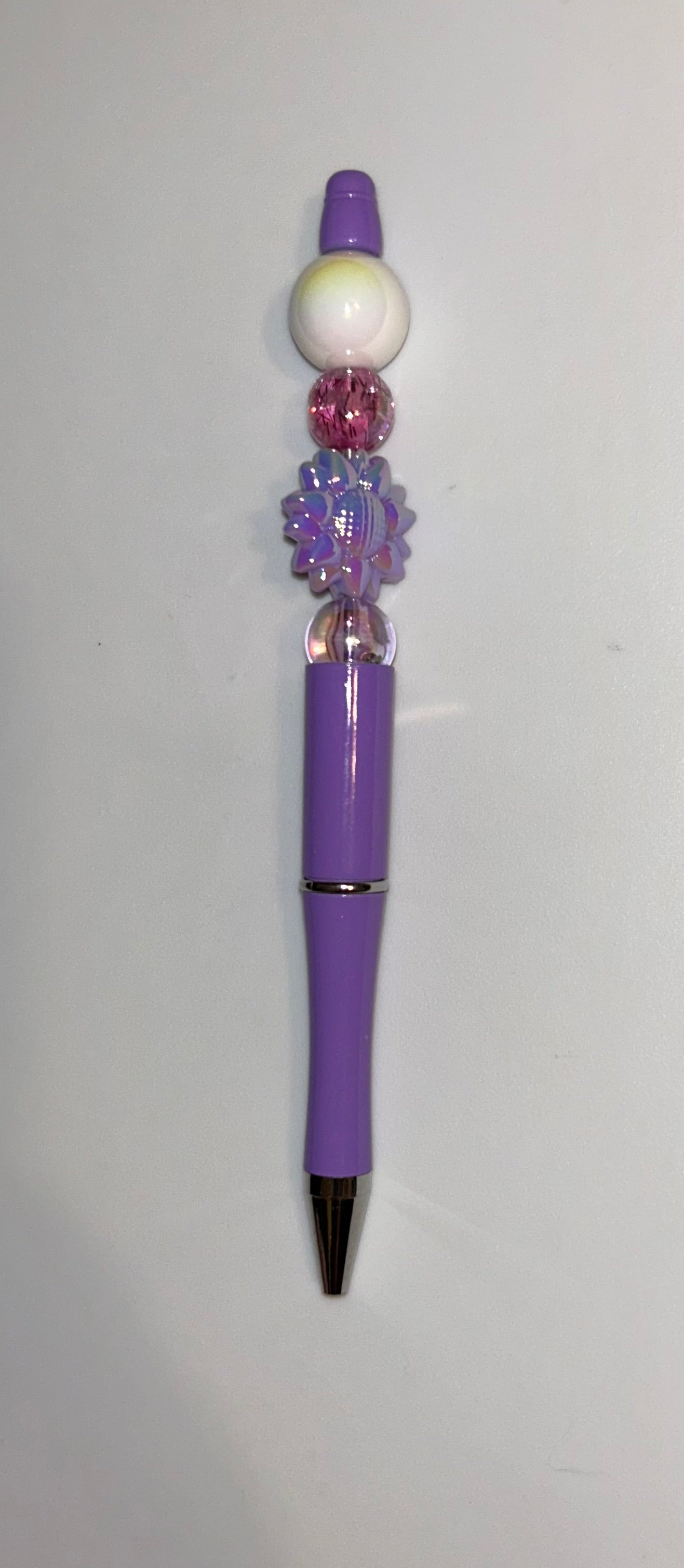 Purple Sunflower Purple Pen