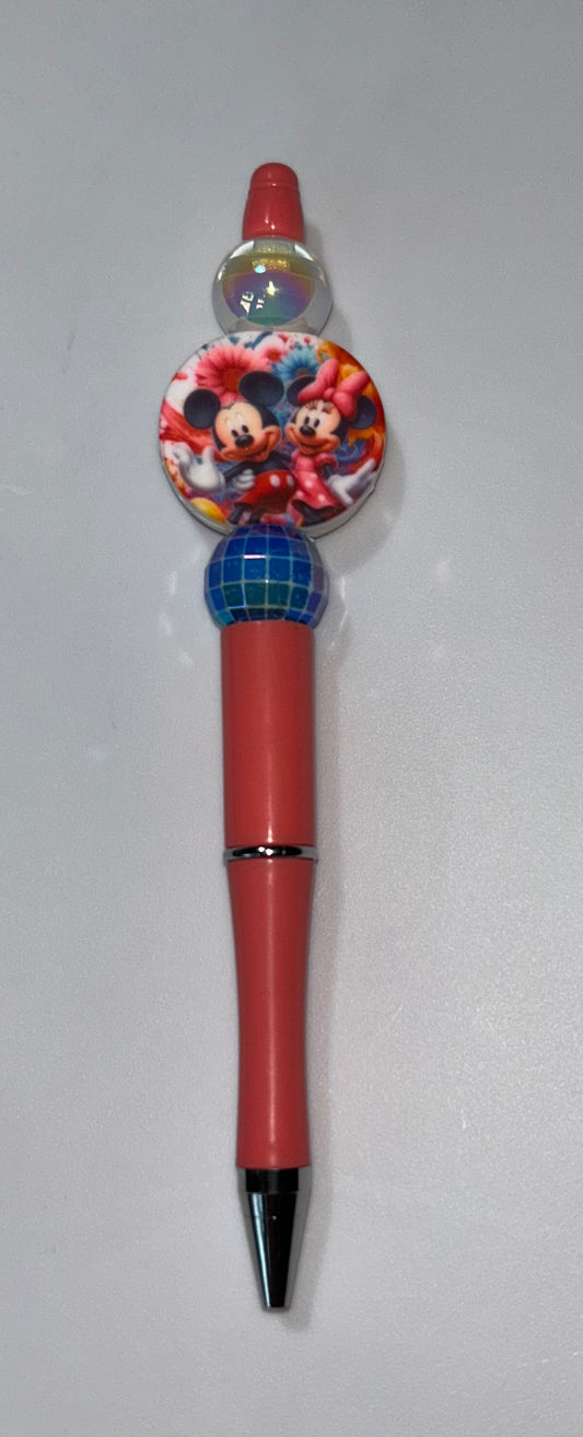 Mickey and Minnie Pen