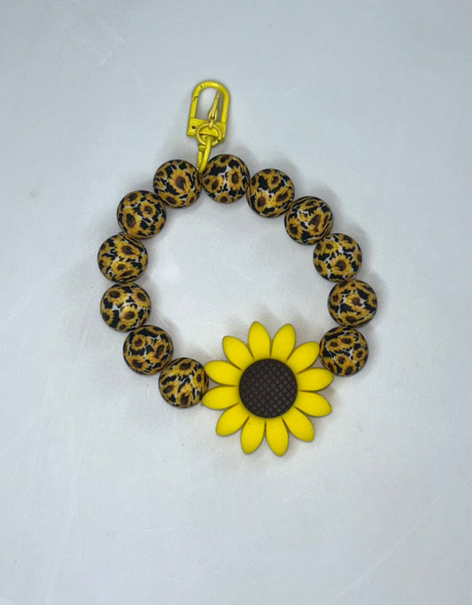 Sunflower Wristlet