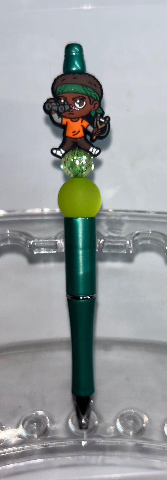 Lucas Stranger Things Green Pen