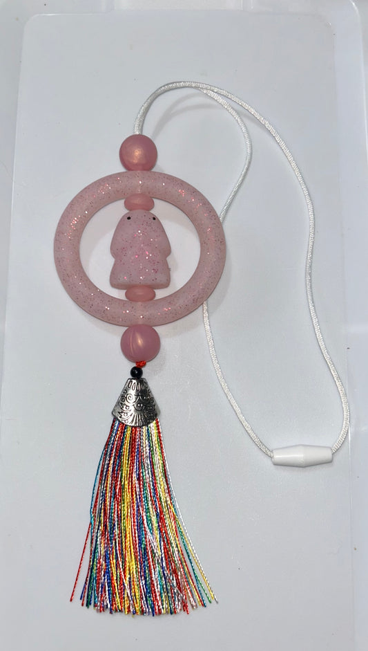 Richard Pink Car Charm