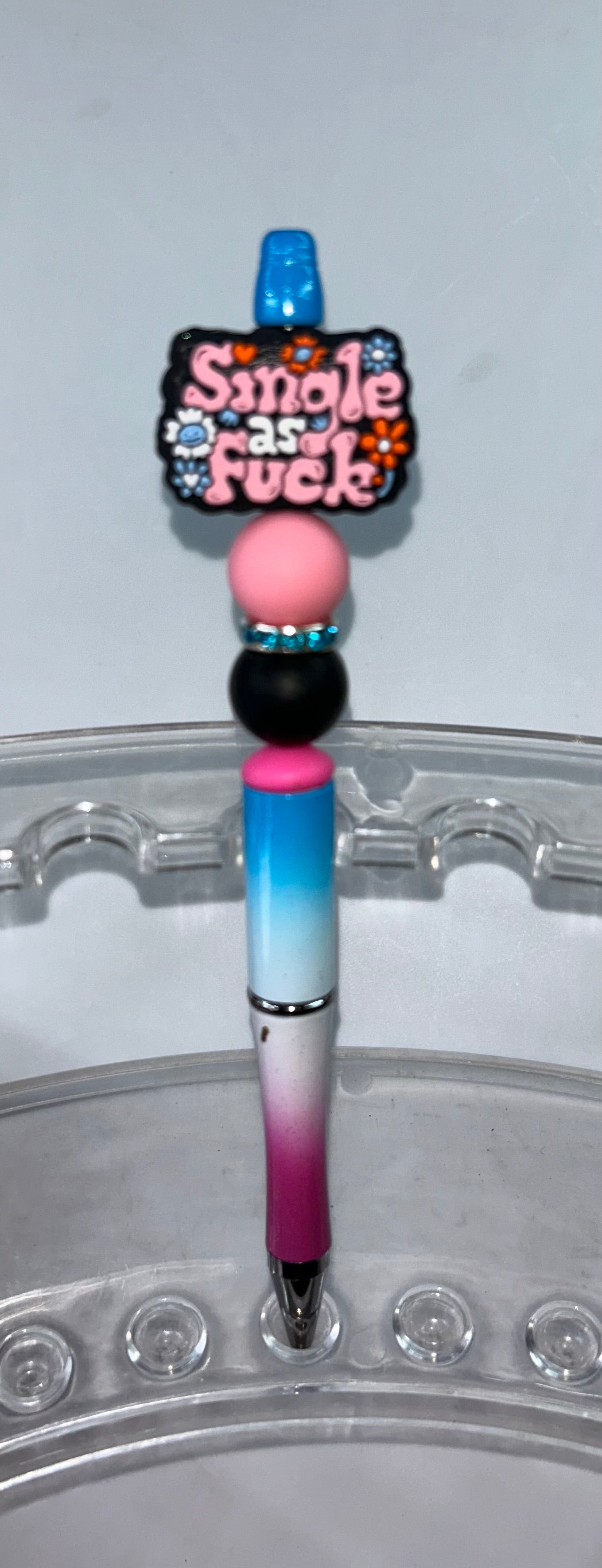 Single AF Blue/Pink Ombre' Pen