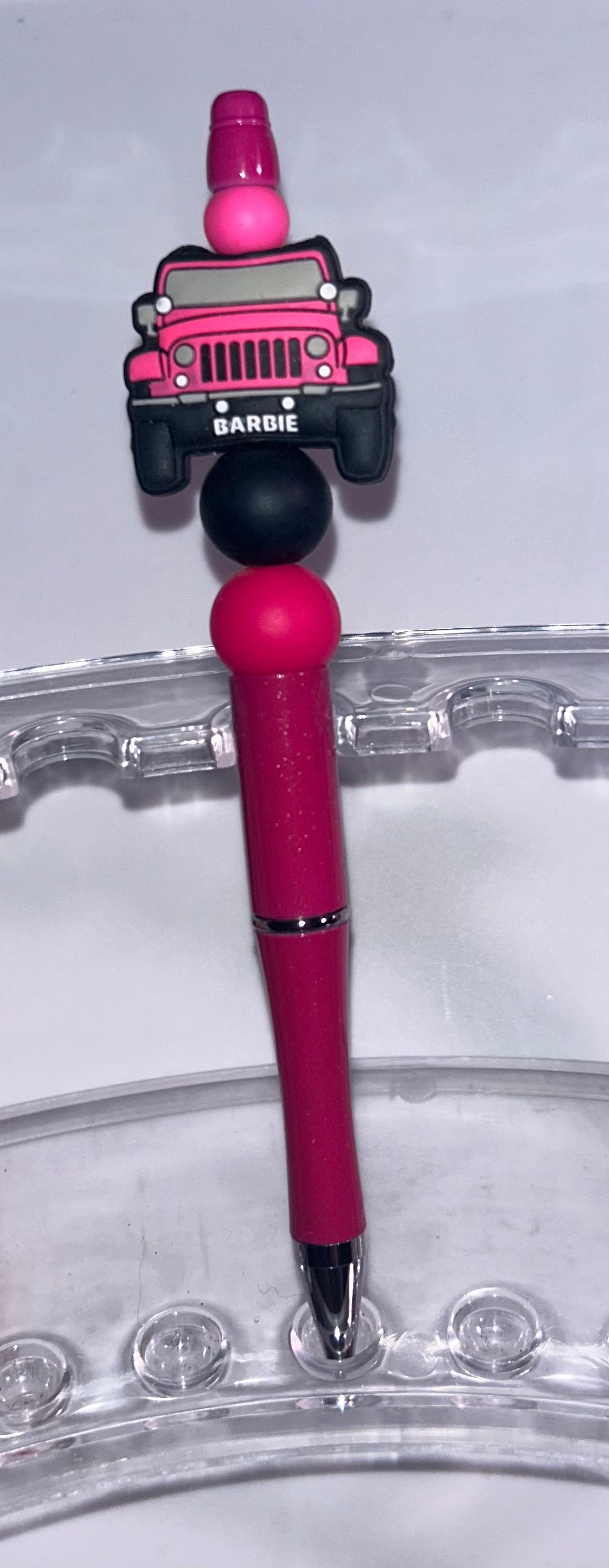 Barbie Jeep Pink Pen