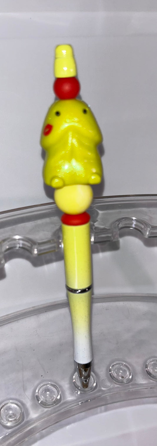 Yellow Richard with Kiss Yellow Ombre' Pen
