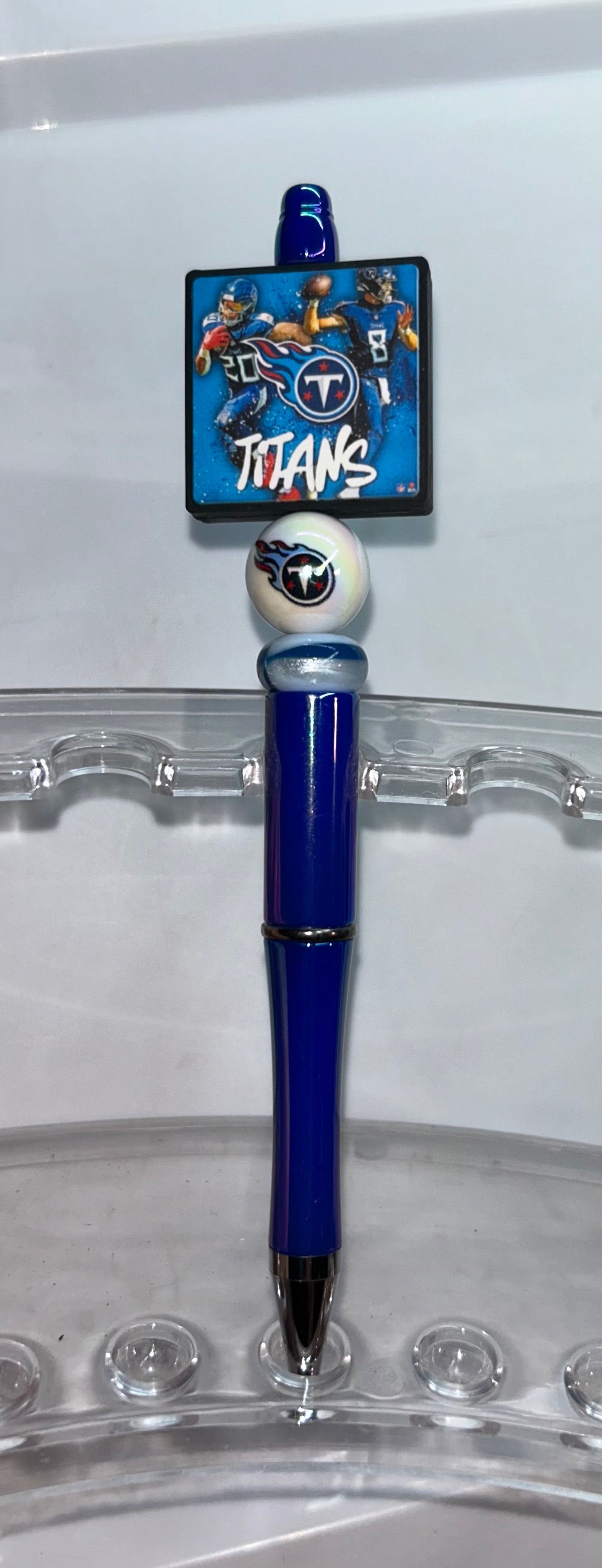 Tennessee Titans Square Blue Pen